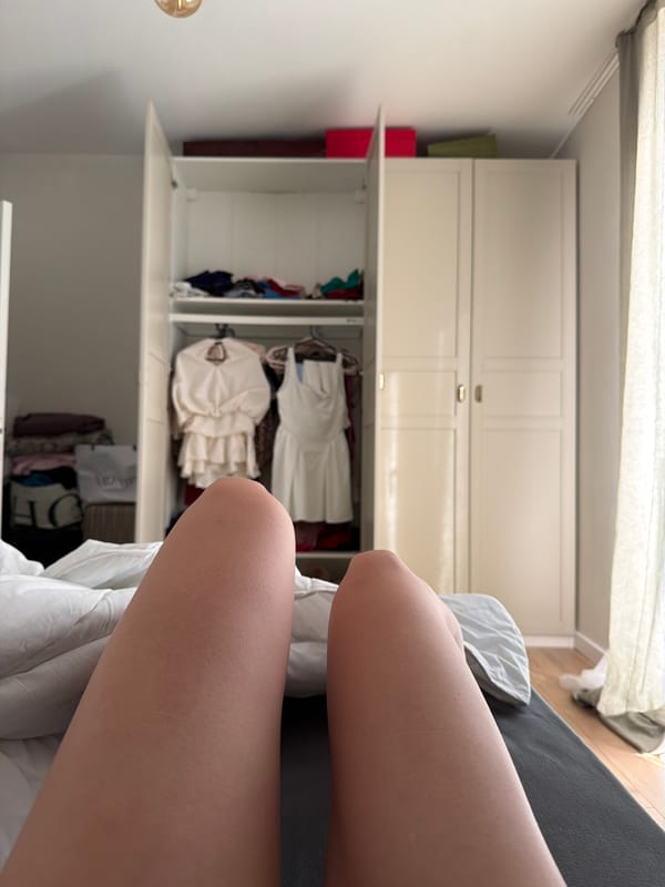 Morning domestic moments captured in Sofia home