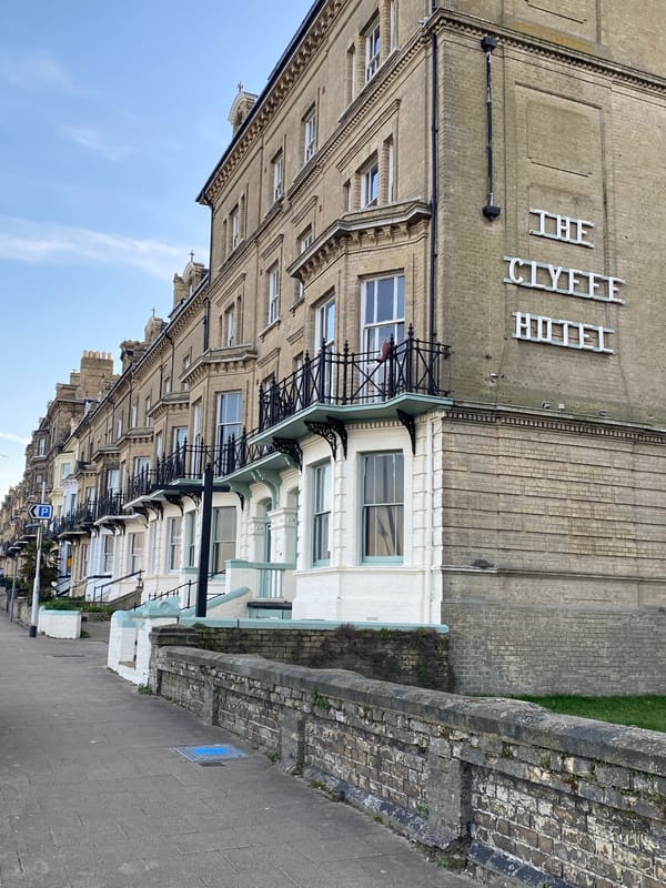 East Suffolk coastal hotels and pier documented in quick succession