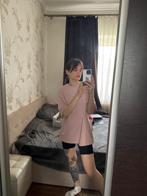 Woman Takes Morning Selfies in Rostov-on-Don Apartment