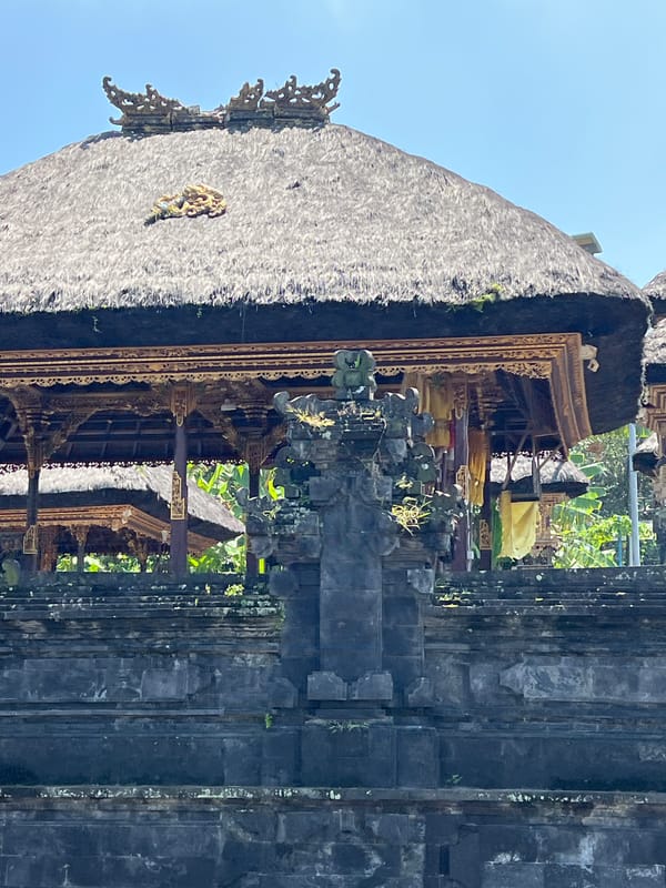 Balinese Hindu temple complex documented by multiple witnesses