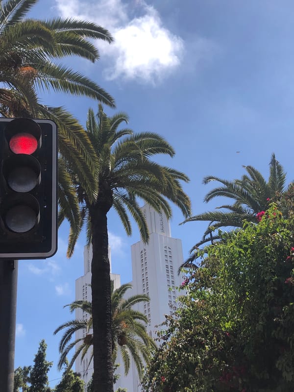 Street scenes captured from moving vehicle in Casablanca