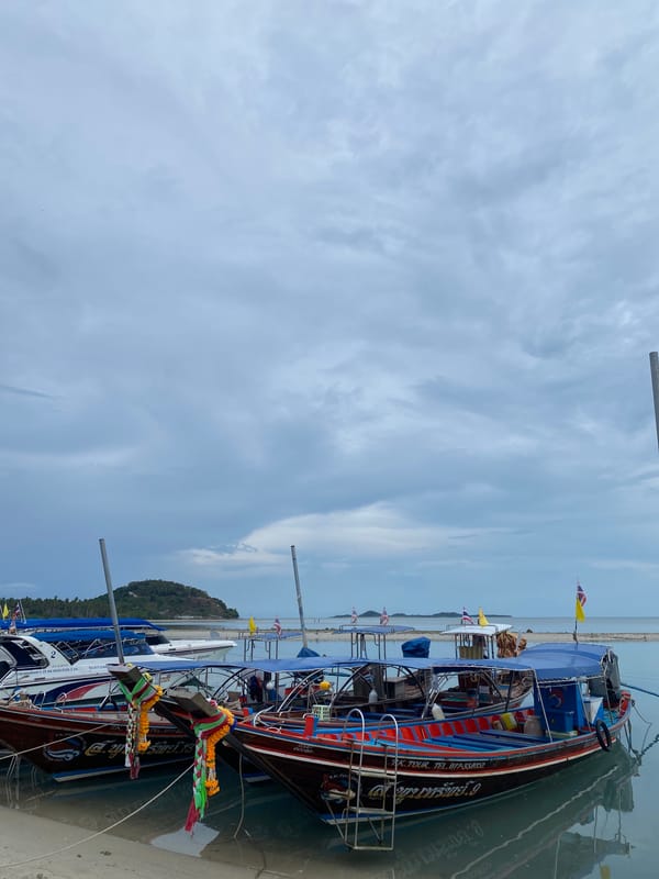 Beach scenes documented at Baan Thong Krut, Thailand tourist area