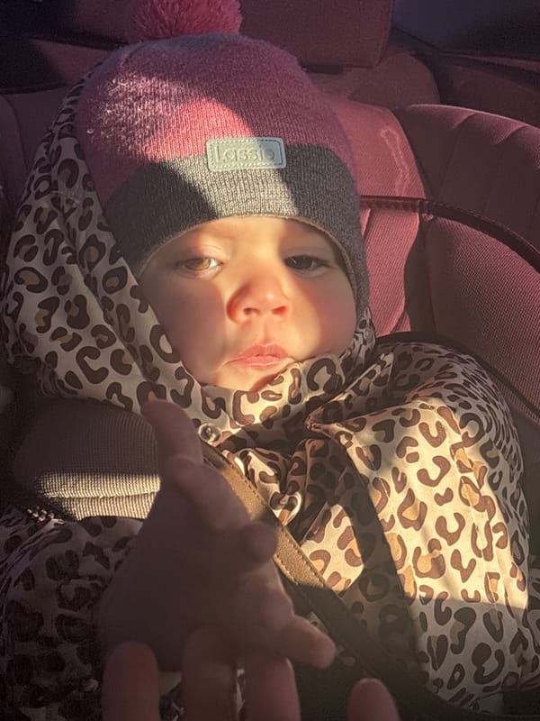 Child photographed in warm light in Chaikovsky, Russia