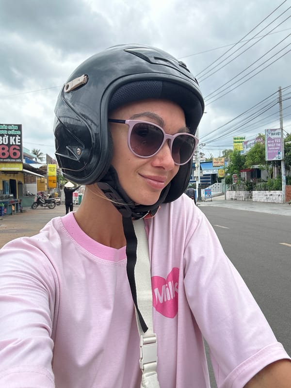 Morning outing in Phu Thuy Ward, Vietnam