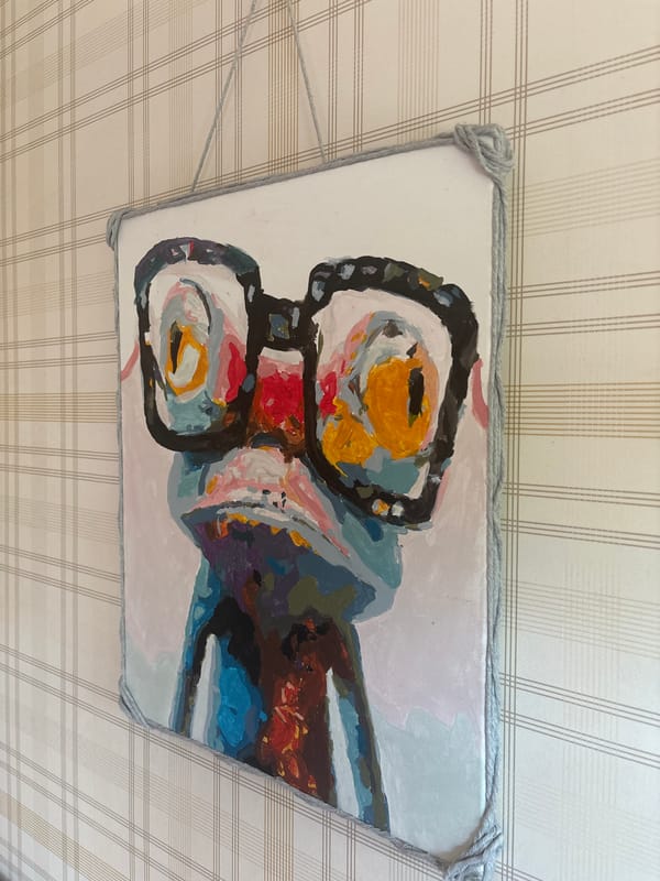 Art viewing and daily life documented in Sofia