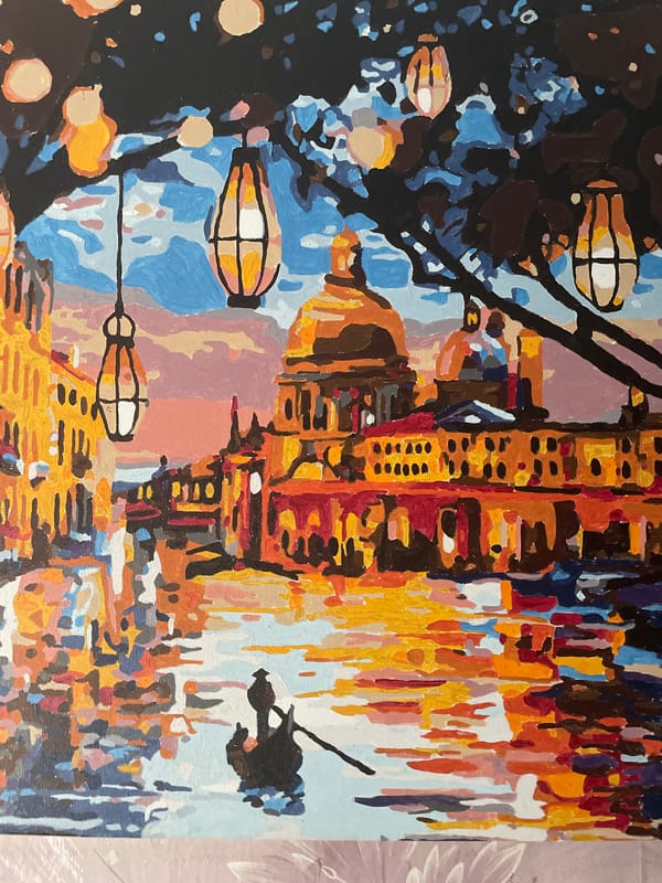 A varied set of fantasy and impressionist paintings in Rivne