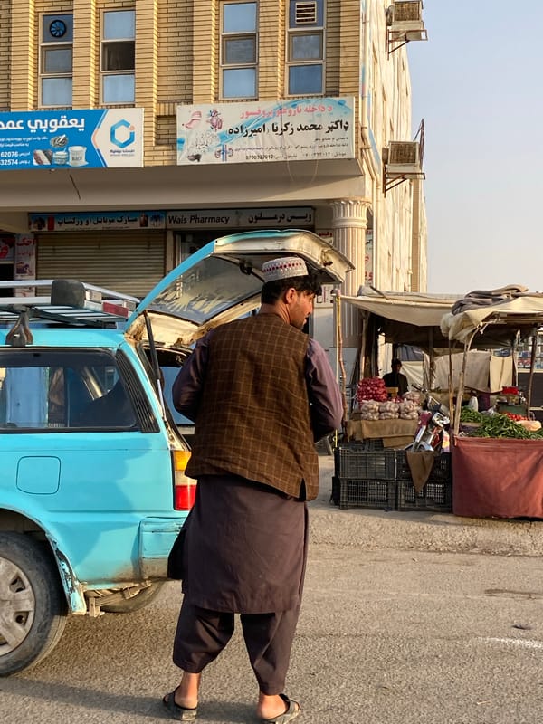 Kandahar street vendors and daily life, June 2026