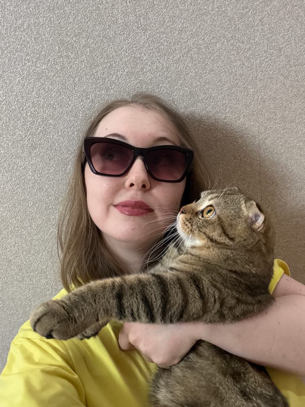 Morning relaxation session with cat documented in intimate portraits