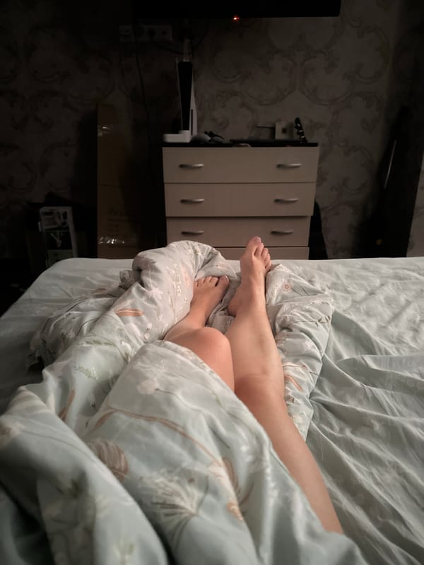 Morning domestic life documented in Russian village home