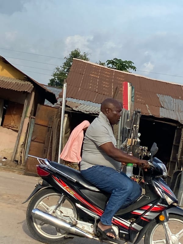 Daily street life documented in Mararaba Nigeria