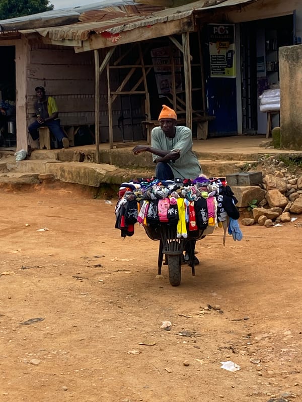 Street commerce and everyday movement in Gwong and Jos, Nigeria