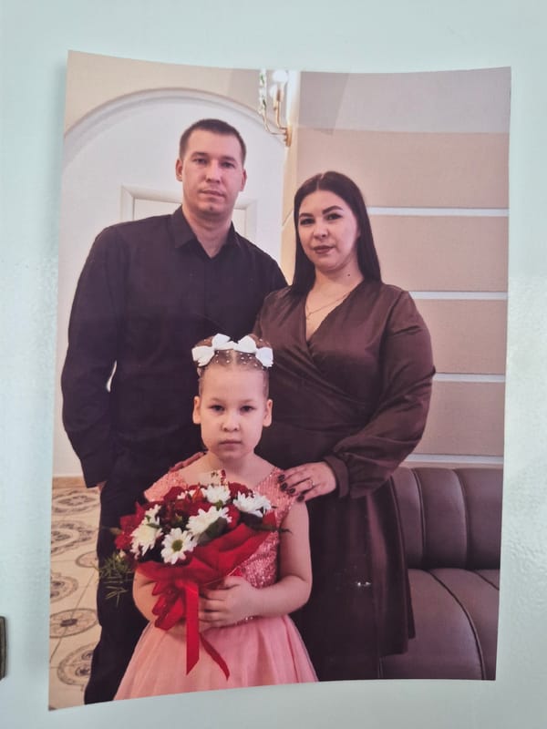 Family moments captured in photographs in Tobolsk, Russia