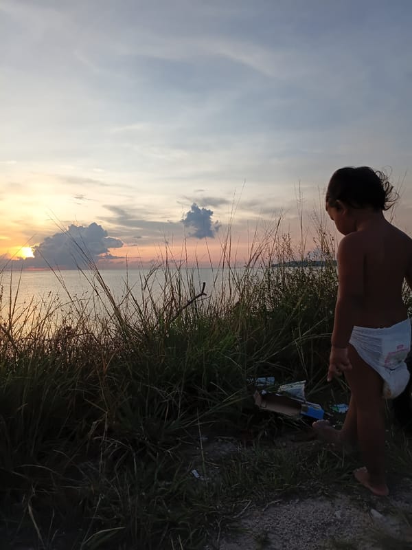 Village Life Documented During Sunset in Coastal Thailand