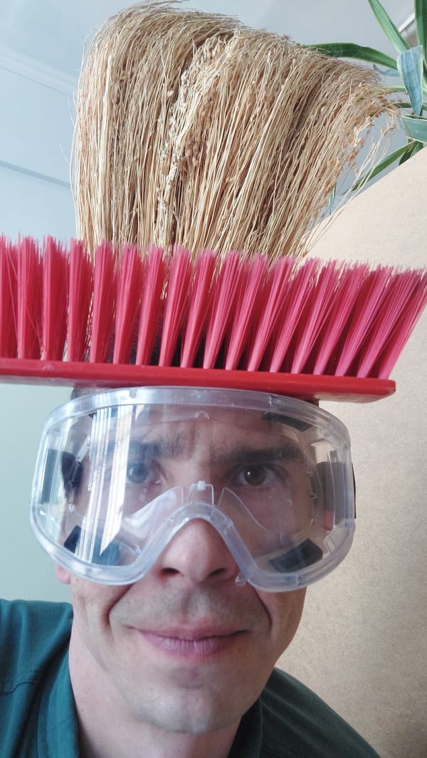 Municipal worker's morning routine documented at Kazakhstan administration building
