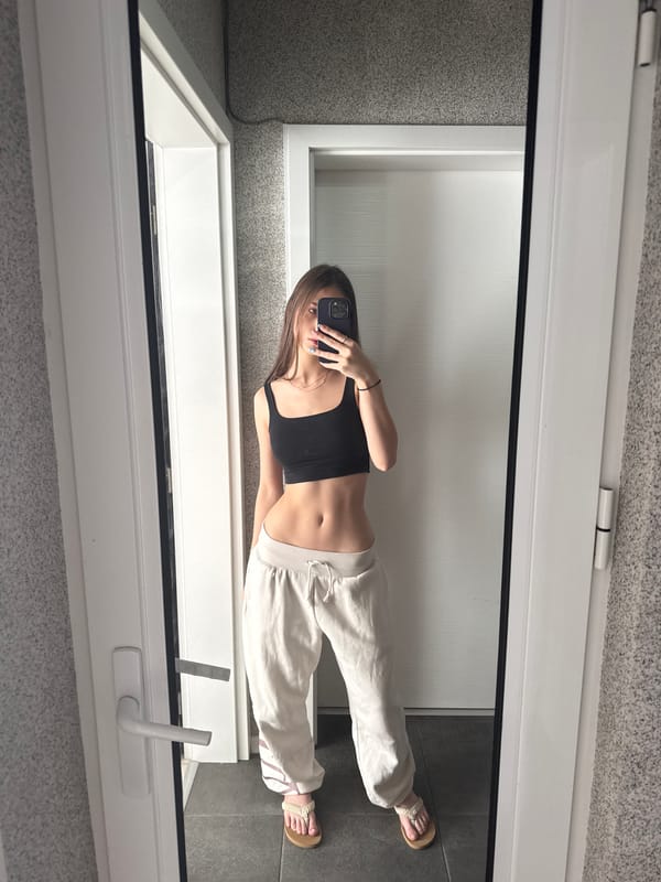 Morning indoor photos captured in Sofia show woman, dog