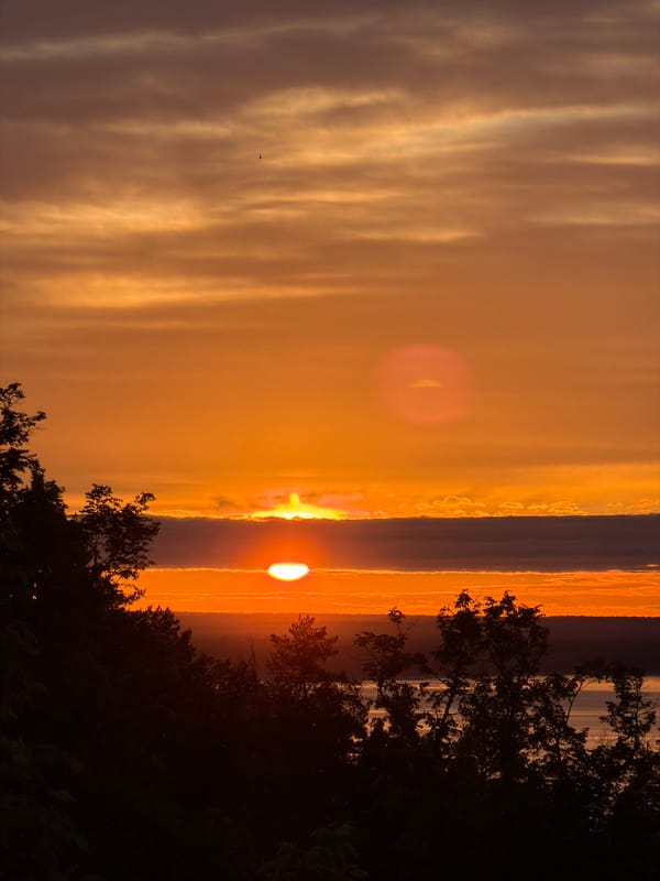 Sunset observed over Izhevsk, Russia on May 28