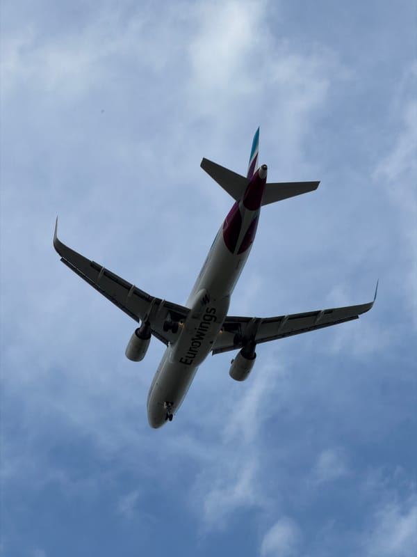 Eurowings flight descends into Burgas Airport, July 2026