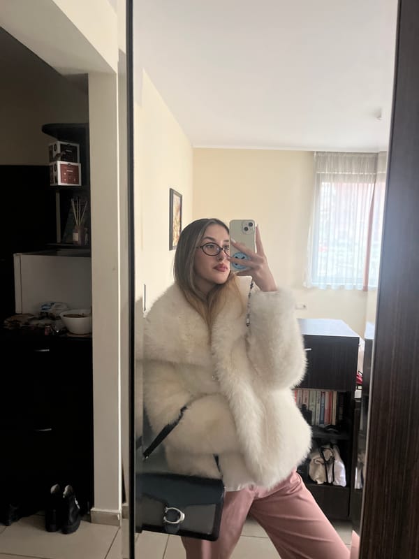 Woman Takes Multiple Selfies Around Sofia Throughout Afternoon