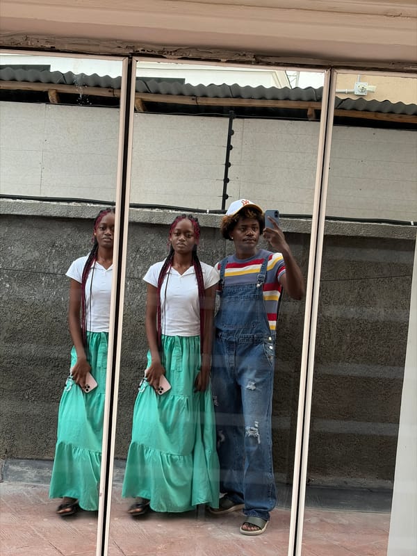 Daily life documented in Igboefon, Nigeria street scenes