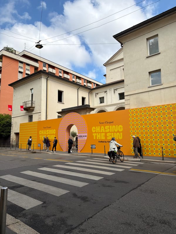 Milano Design Week street scenes documented across city