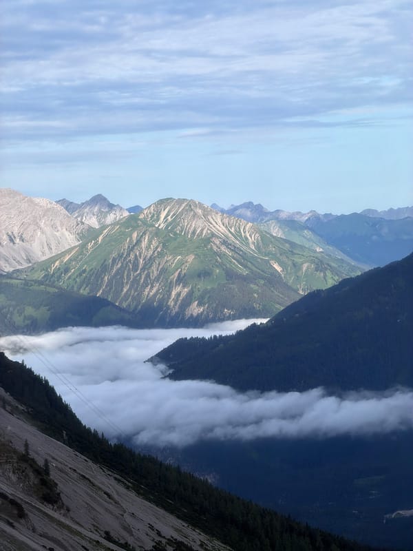 High-altitude views across the Zugspitze and Bavarian Alps