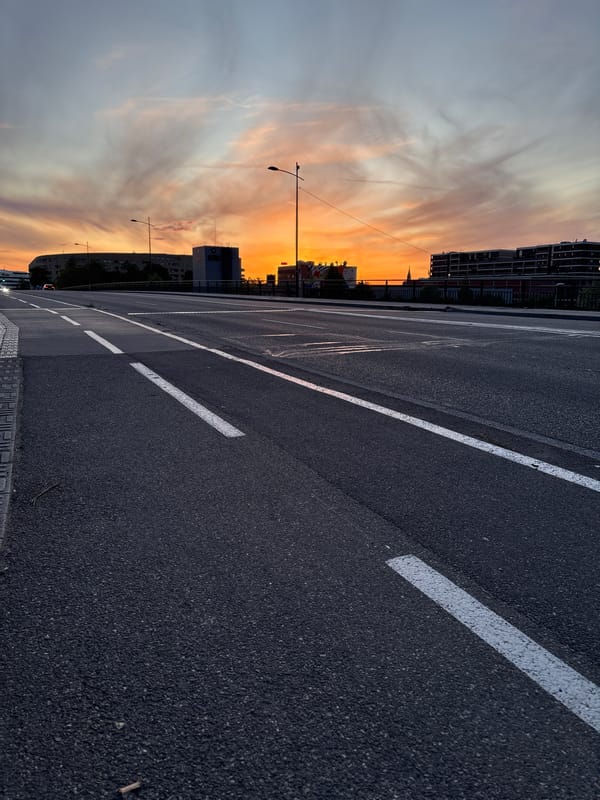 Strasbourg evening infrastructure documented in five-minute photo sequence