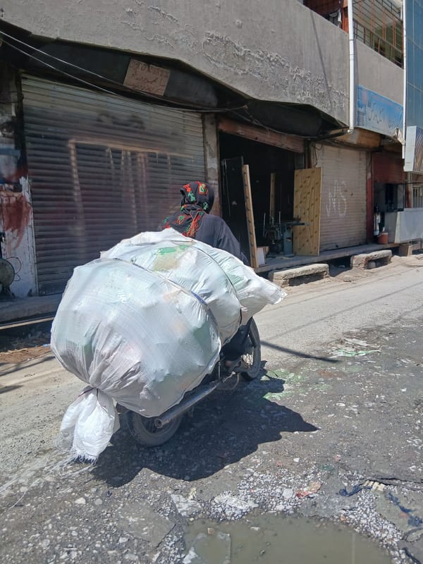 Morning street life documented in Quetta's urban quarters