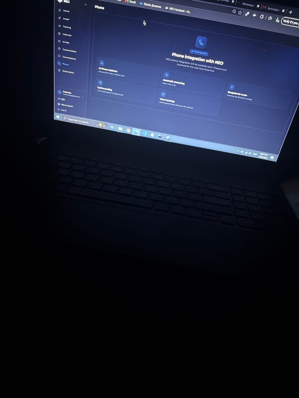NEO AI assistant system configured in Dobrich, Bulgaria