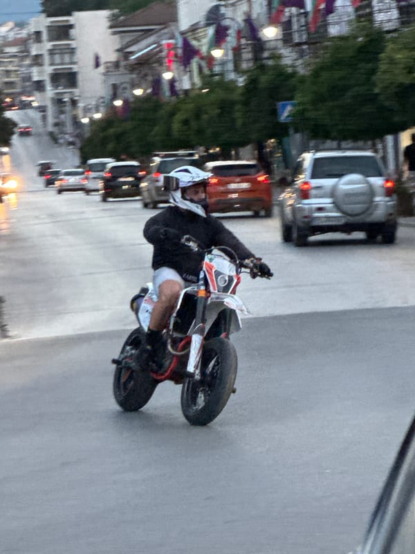 Evening snapshots capture daily life across historic Veliko Tarnovo