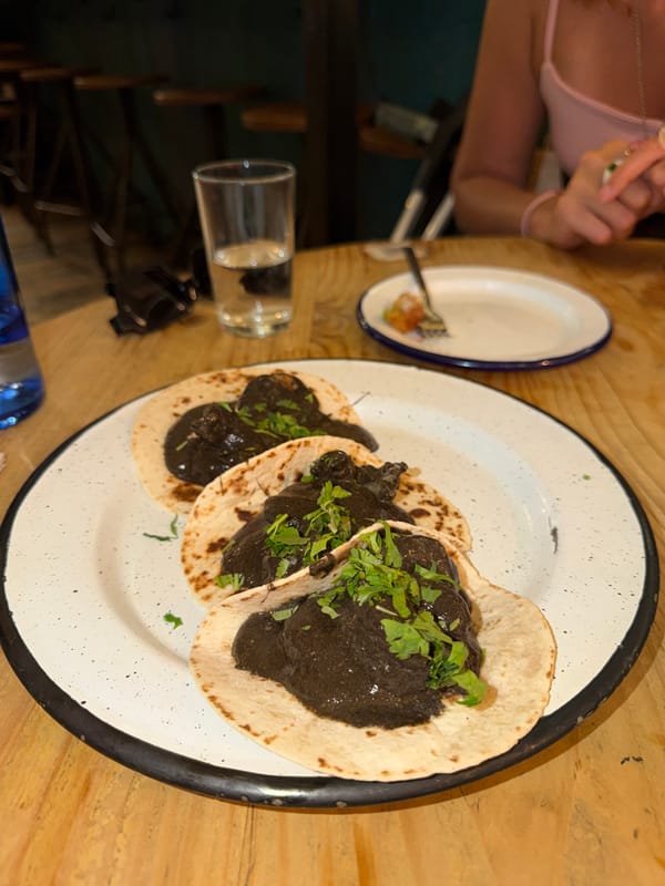 Casual dinner and drinks at a Barcelona table
