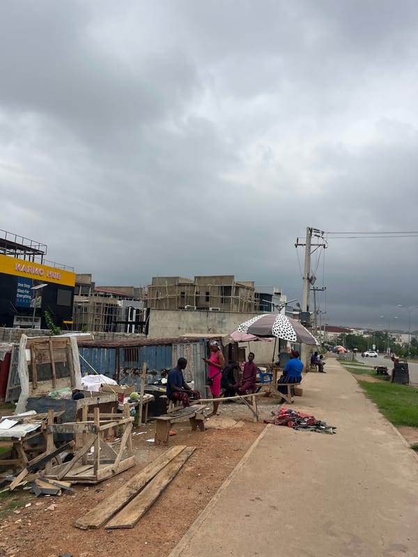 Morning street life documented in Karum, Nigeria