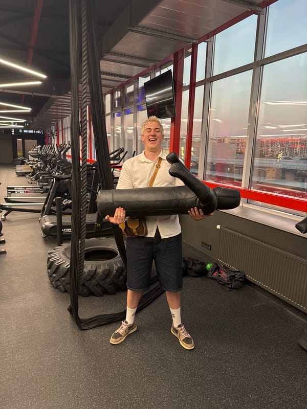 Young man documented across gym and urban locations