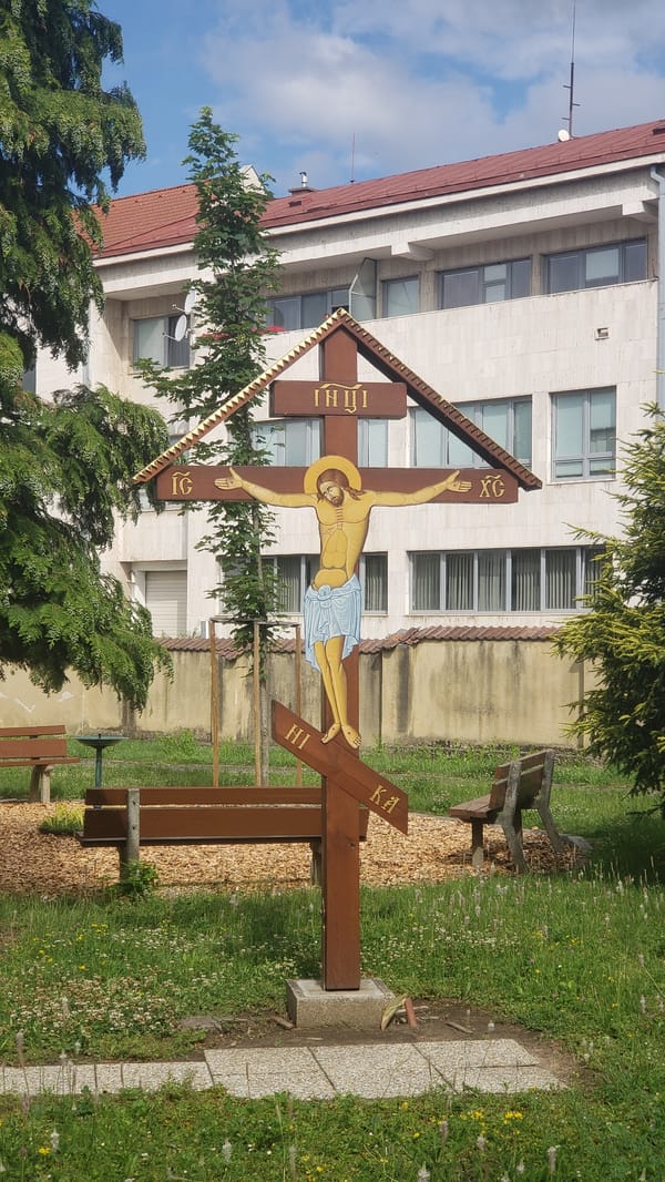 Morning street scenes documented across Prešov, Slovakia