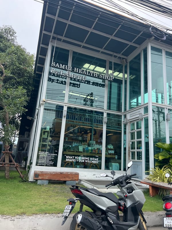 Morning errands and stops across Koh Samui in a BYD EV