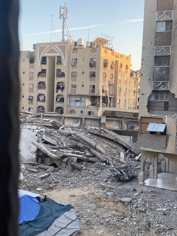 Daily life continues amid destruction in Khan Yunis