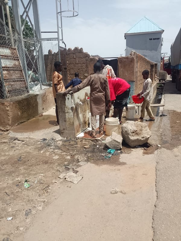 Water collection efforts observed in Pantame, Nigeria community