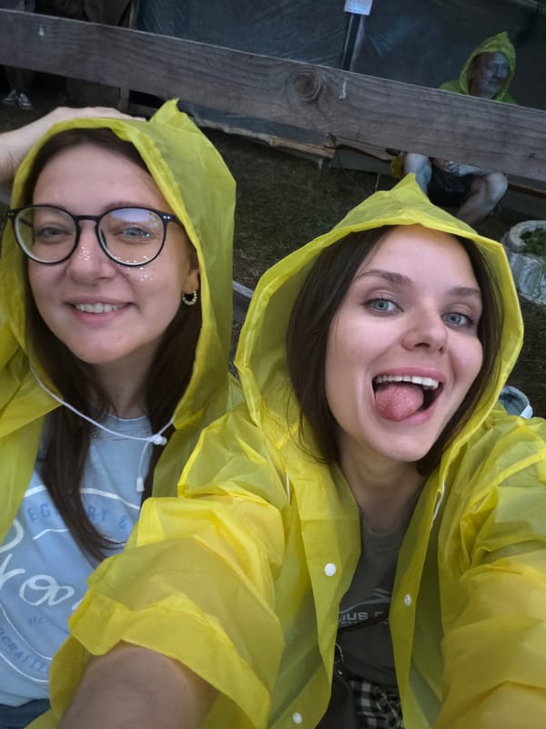 Music festival in full swing at Il'inskiy Pogost, rain and all
