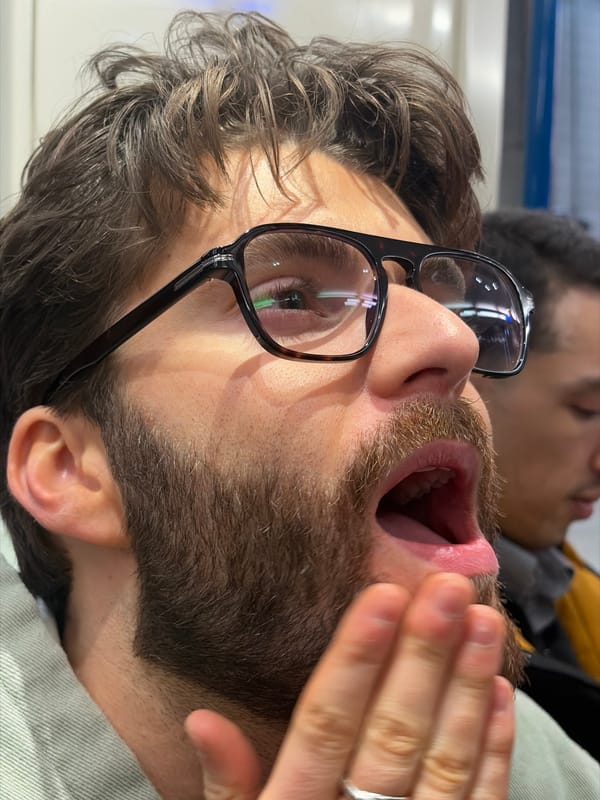 Man caught yawning on Montreal public transit