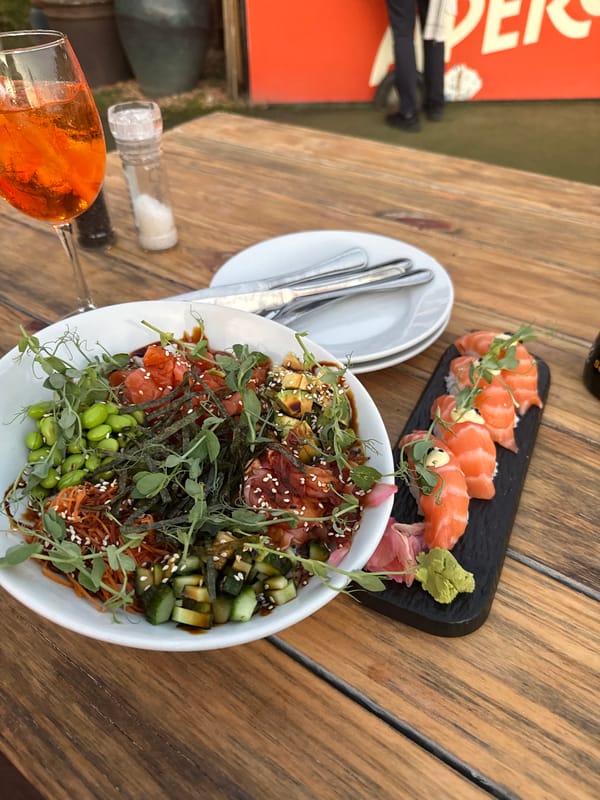 Outdoor dining gathering captured in Cape Town