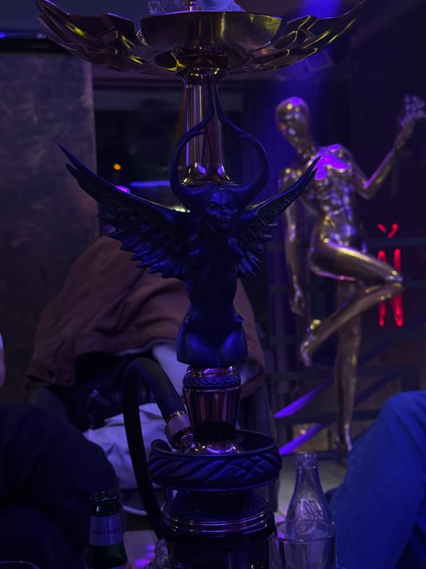 Women gesture from moving car in Burgas evening