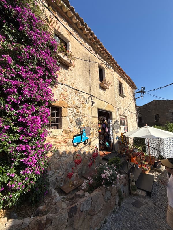 Exploring Tossa de Mar's medieval streets and sun-soaked beach