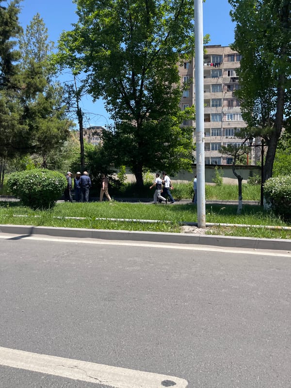 Sunny morning scenes documented across Abovyan, Armenia