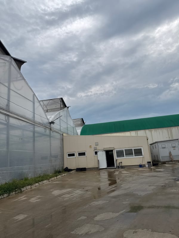 Industrial complex observed under overcast skies in Stara Zagora