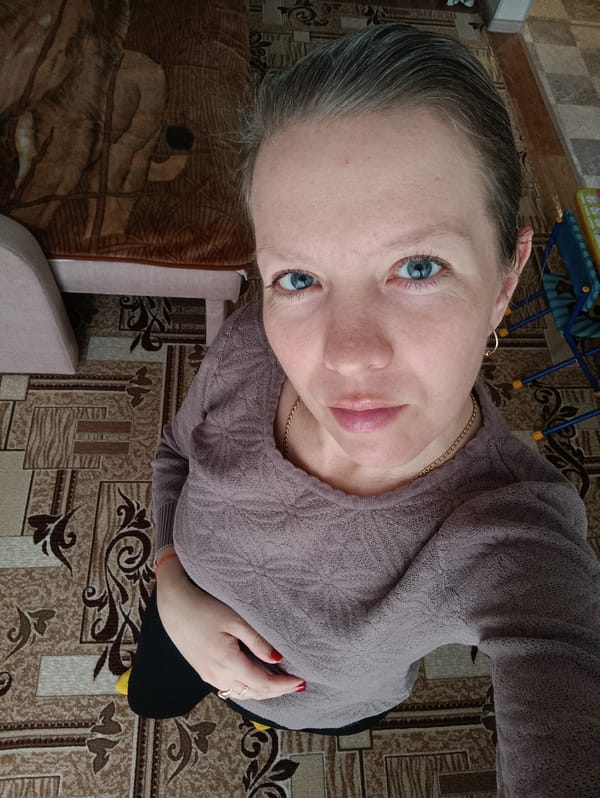 Morning life captured in Chaikovsky: woman, dog, garden statues, soccer