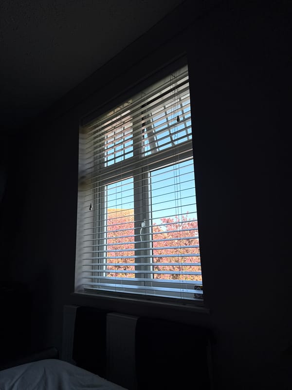 Morning interior view captured in Hitchin room with skylight