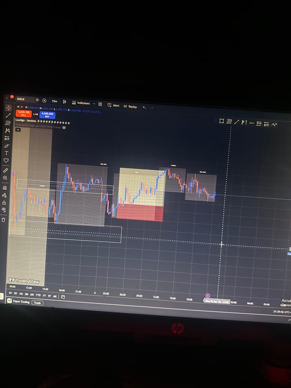 Trader monitors multiple screens in Panagyurishte office session