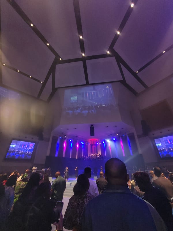 Morning worship service held in Igboefon, Nigeria church