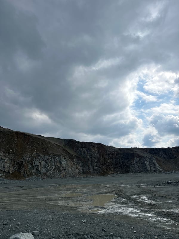 Wet conditions observed at Bulgarian quarry site