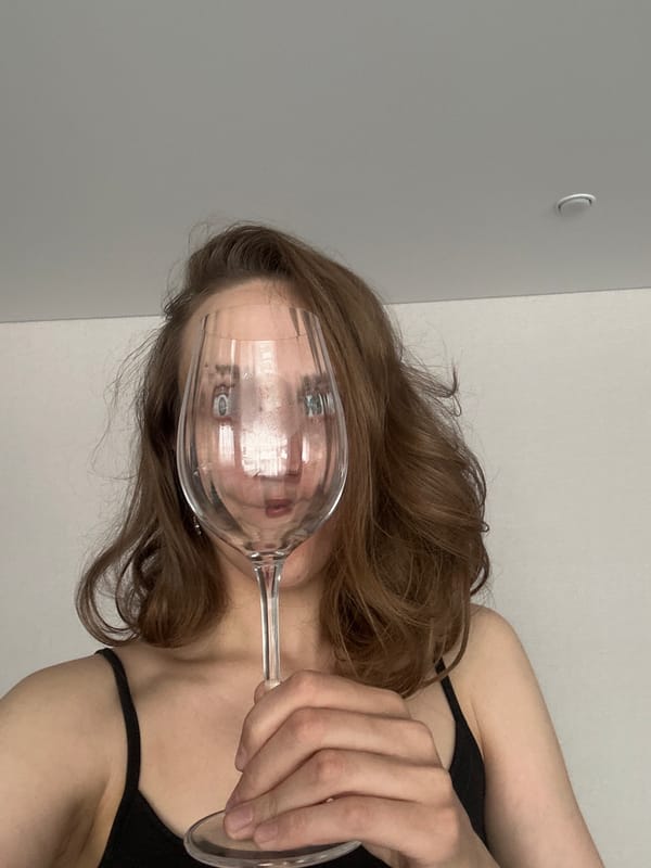 Indoor scenes with wine glasses and accessories documented in Sepych