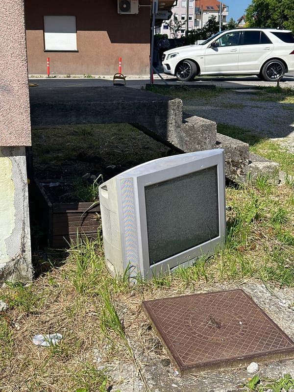 Zagreb witness documents urban decay alongside blooming spring gardens